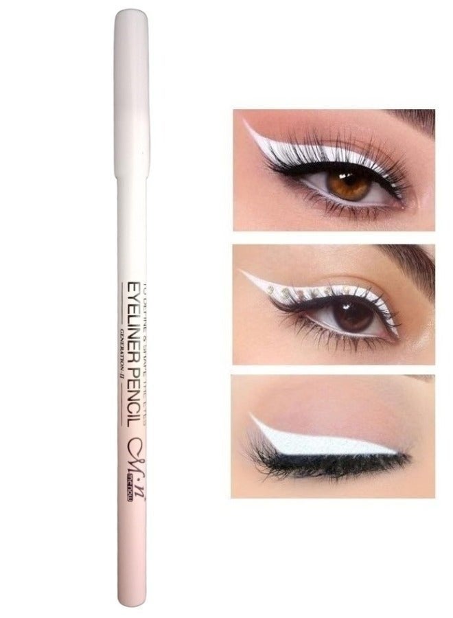 Me Now Eyeliner Pencil for Defining and Shaping Eyes- White - Image 2